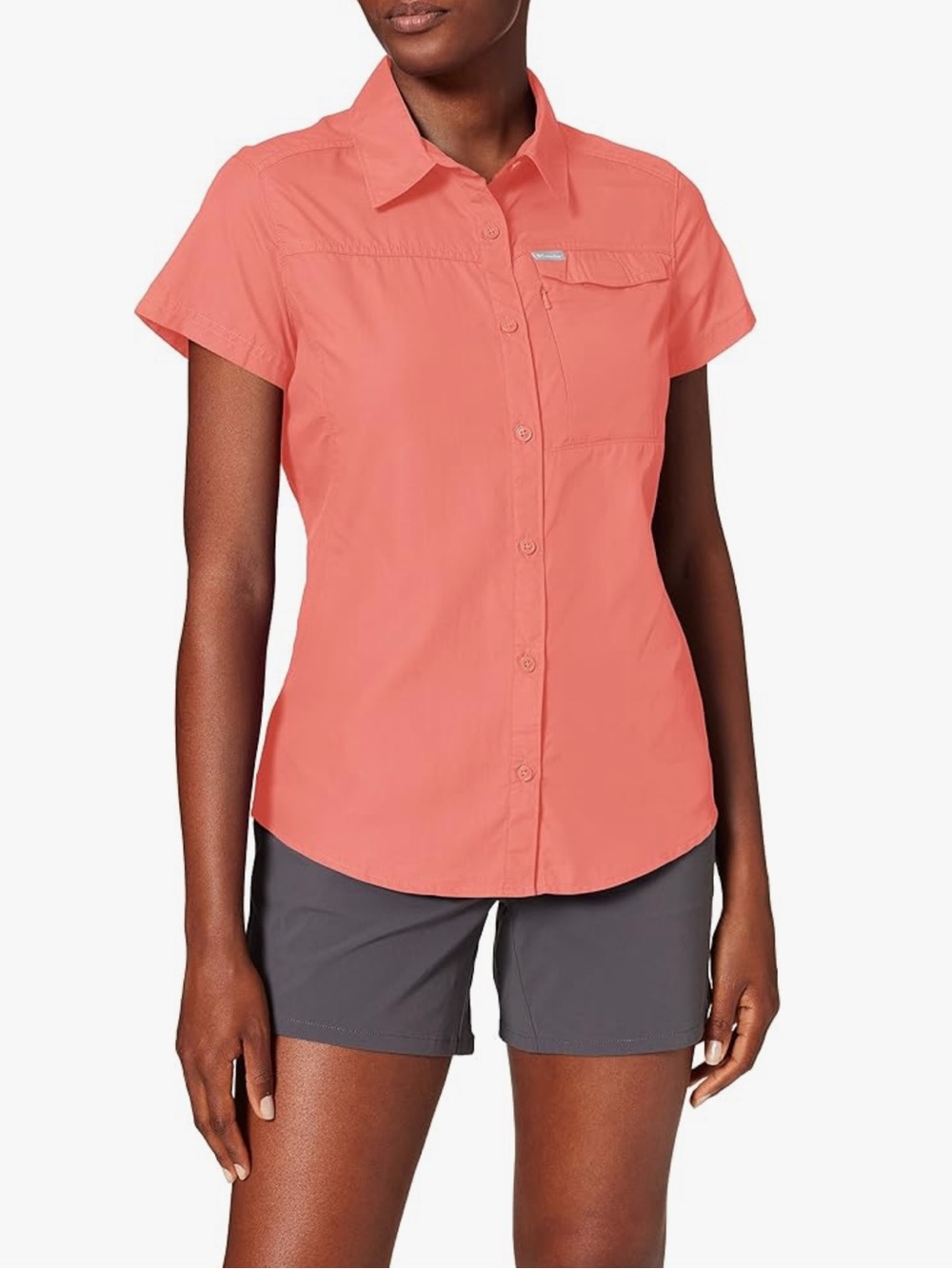 Columbia Coral Short Sleeve Button-Up Shirt